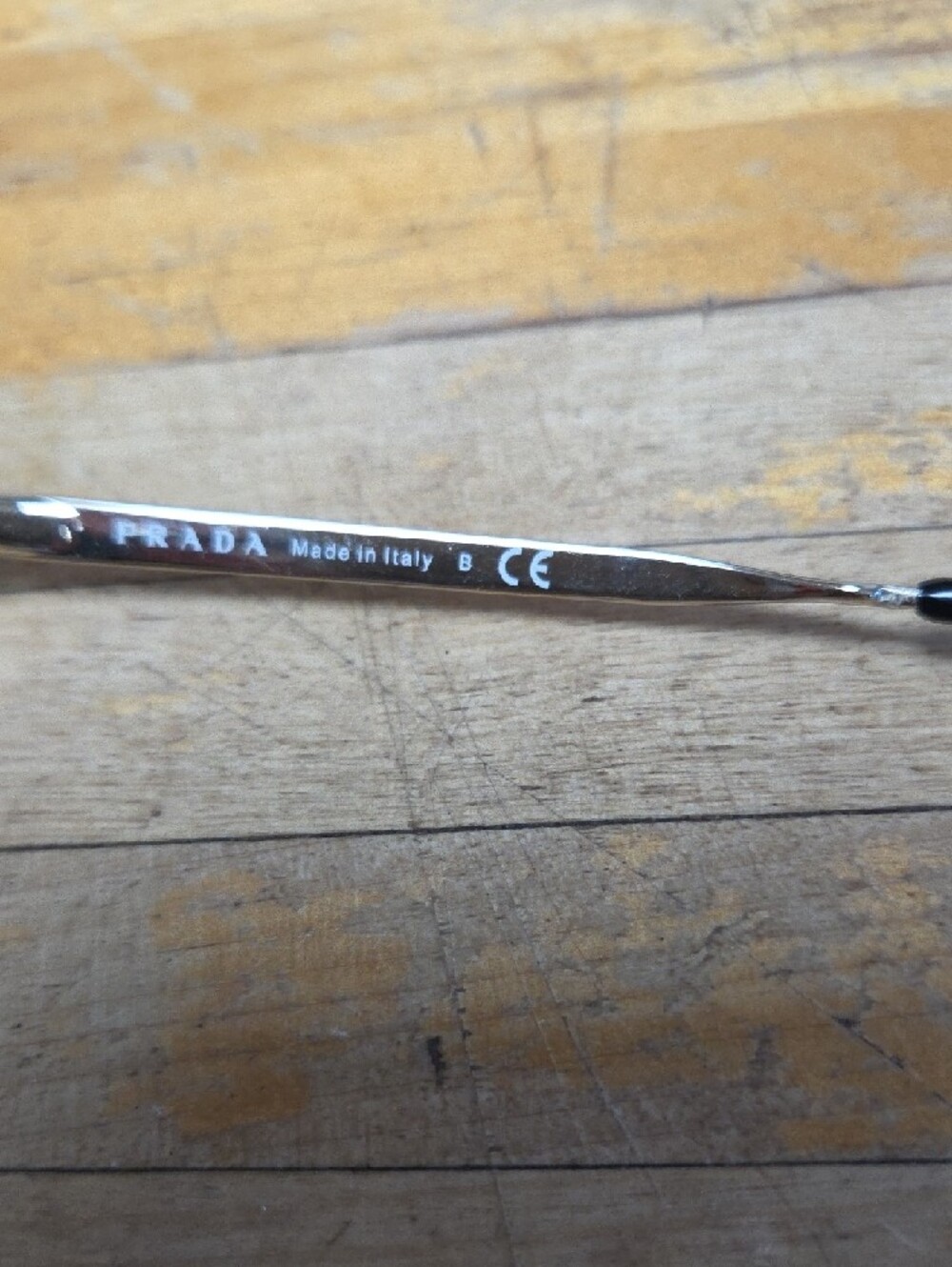 Prada Black Round Optical Glasses - Picture 5 of 7
